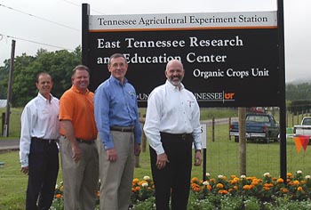 Photo of Opening of the Organic Crops Unit
